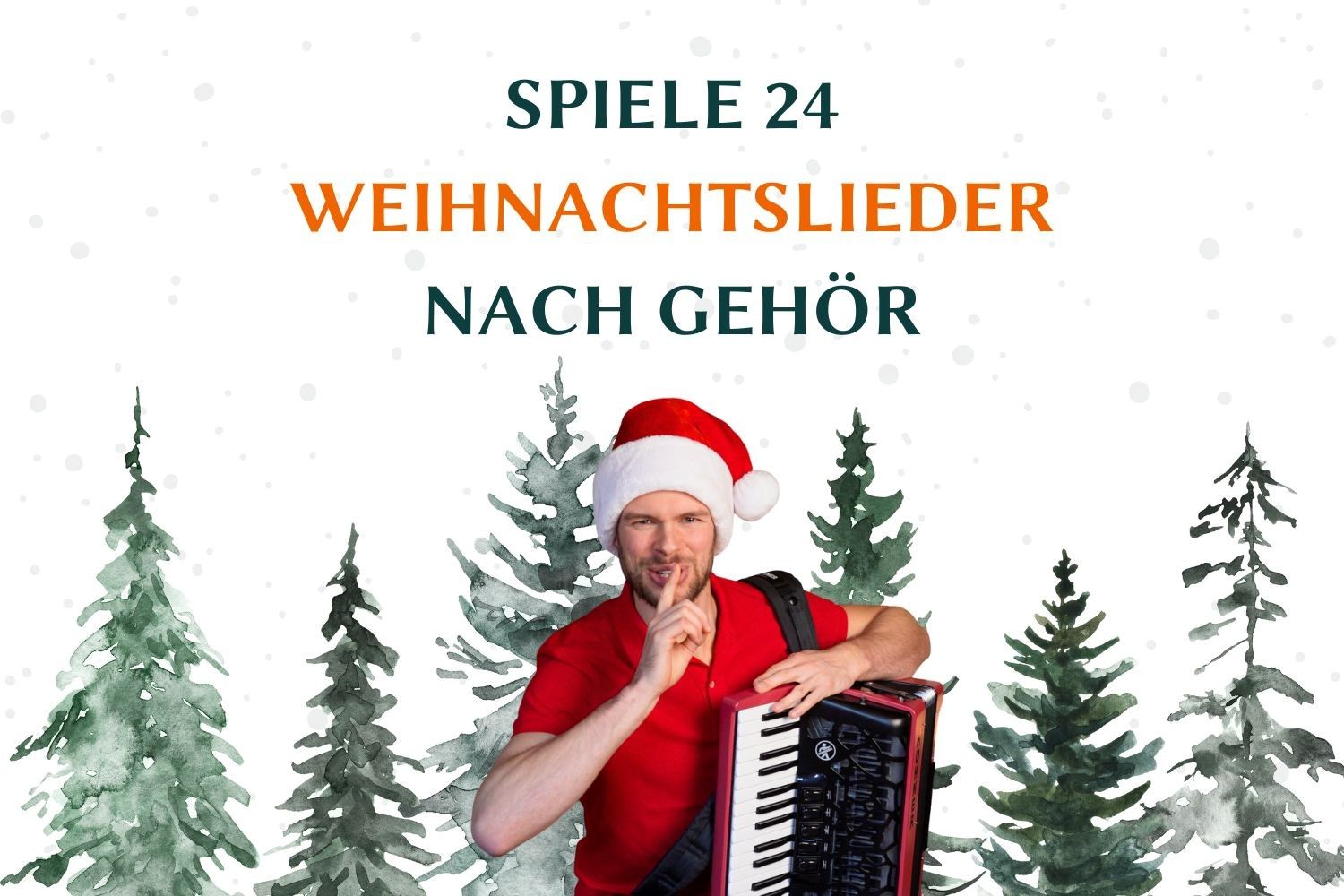 Weihnachtslieder frei nach Gehör spielen