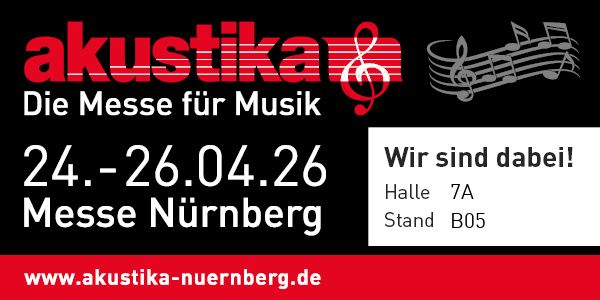 fortes medien auf der akustika 2026 in Nürnberg
